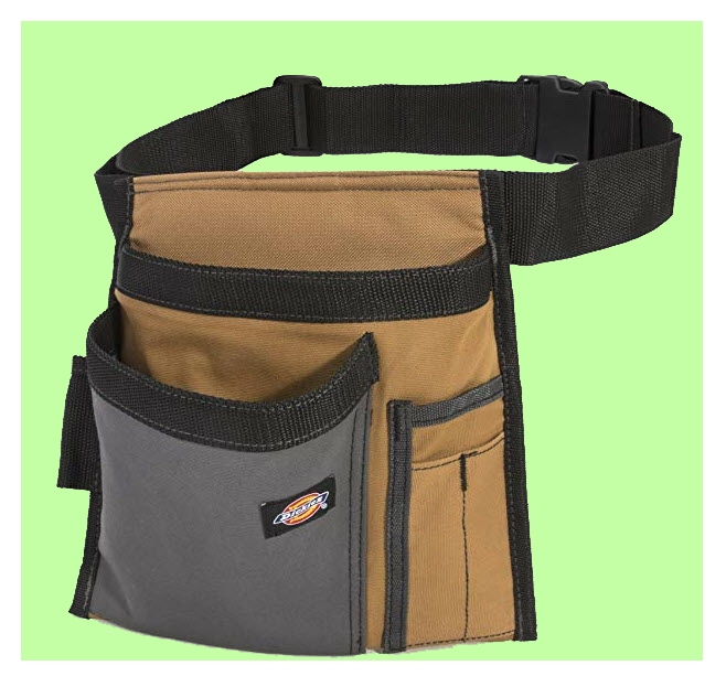 5 pocket single side tool apron from www.ladiestoolkit.com